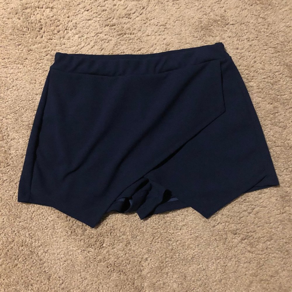 Apple Tree Women's Blue Skort